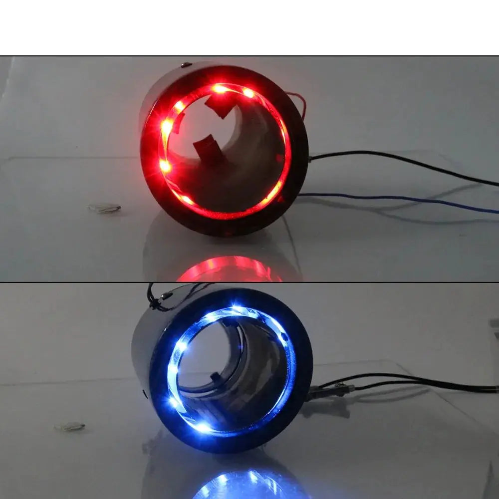 Car And Motorcycle Exhaust LED Light Pipe Tail